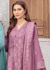 LSM Lakhany Printed Pashmina 3 Piece Unstitched Suit LSM25PP D-LG-RK-0091-C